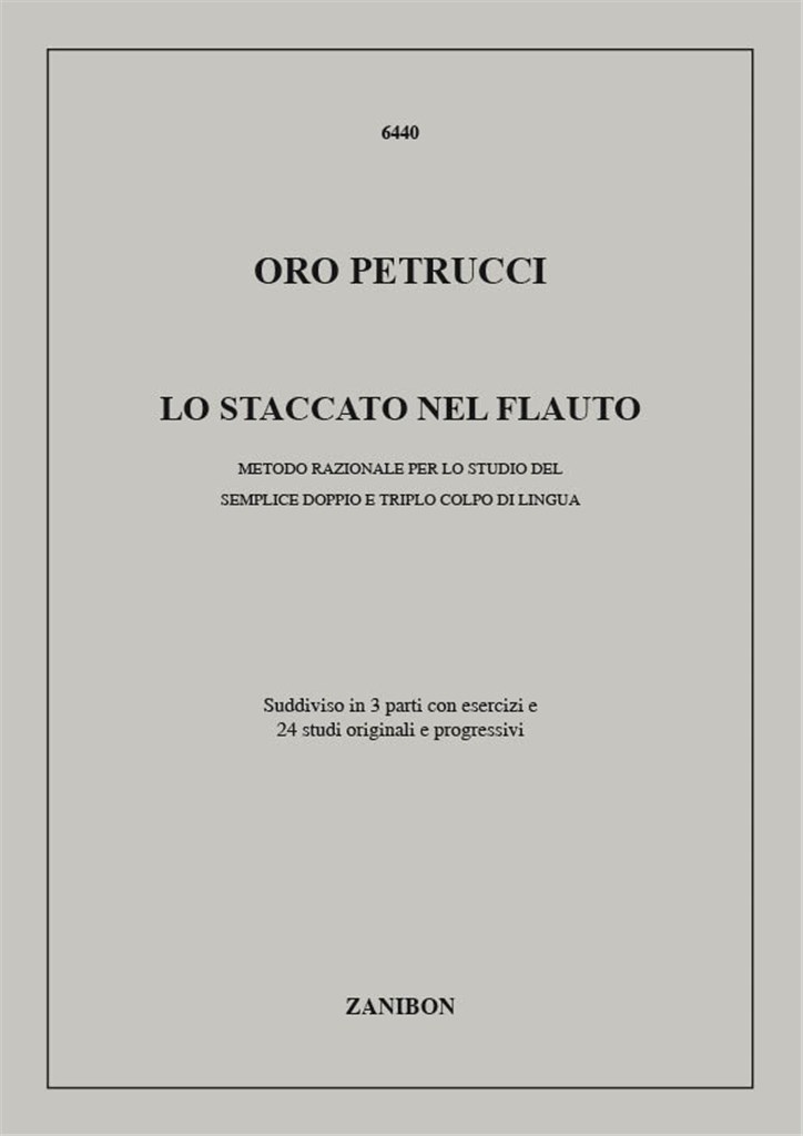 Lo Staccato Nel Flauto